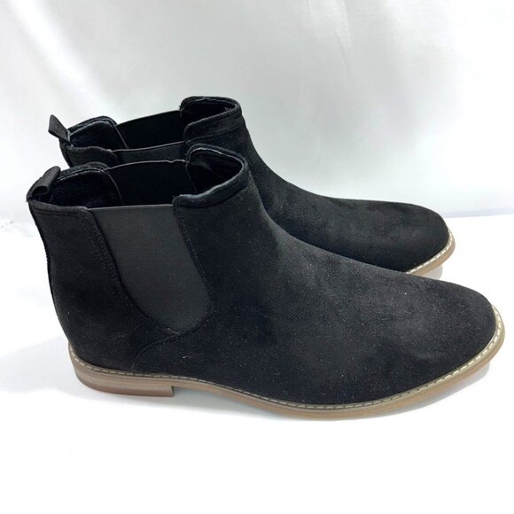 Vance Co Marshall Wide Width Chelsea Men's Black Boots US Size WD 12 - No Box - Picture 8 of 9